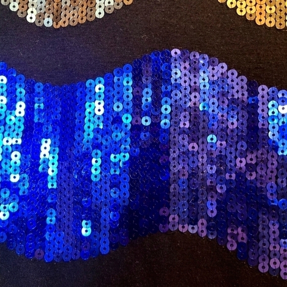 CANDY COUTURE PLUS SEQUIN MINI DRESS SLEEVELESS METALLIC WOMENS SIZE 3X - Picture 4 of 9